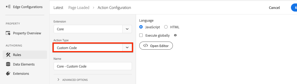 Copy & paste the Insiteful install code into Adobe Experience Manager to track you forms