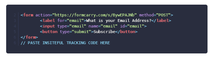 Insiteful + Formcarry: Partial entry & form abandonment tracking, saved progress, auto follow-up & more
