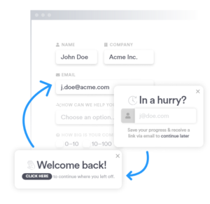 Save & Continue Later | Insiteful