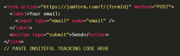 Insiteful + Jamform: Partial entry & form abandonment tracking, saved progress, auto follow-up & more