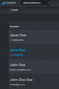 Lead Capture & Form Tracking: Phone Leads - Insiteful, turnkey form abandonment solution