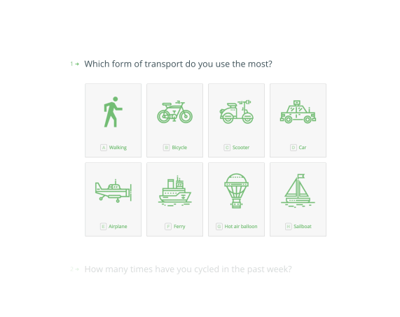 Examples of High-Converting Forms: Typeform Conversational UI